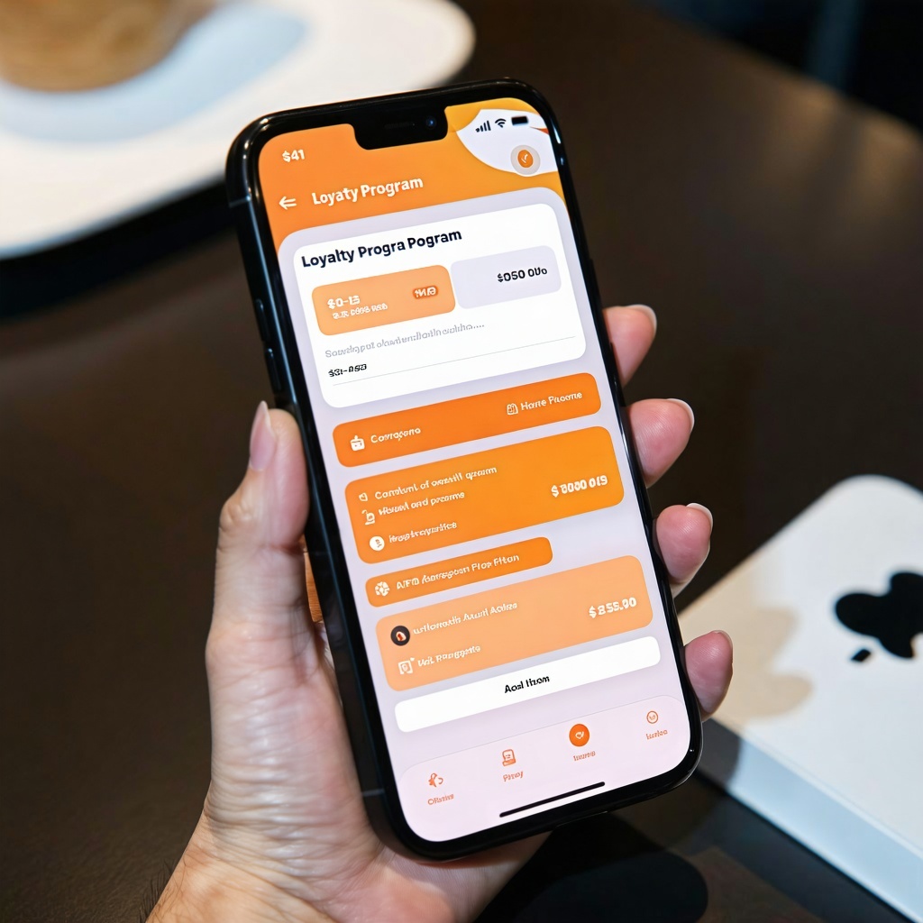 Loyalty program on iPhone